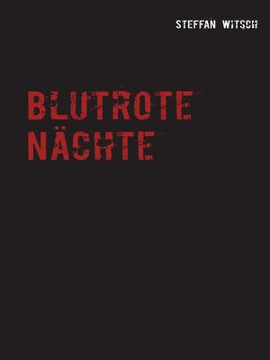 cover image of Blutrote Nächte